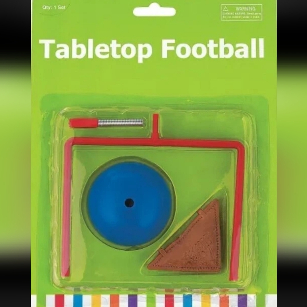 Red and Blue Tabletop Football Game
